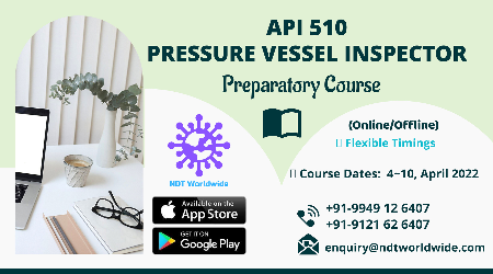 API 510-Pressure Vessel Inspector Preparatory Course