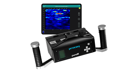 Pundit advanced ultrasonic pulse velocity and pulse echo testing