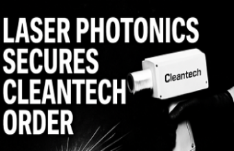 Laser Photonics Secures CleanTech System Order from NDE Inc.