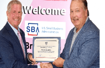 SBA Honors Barron Industries as Great Lakes Manufacturer of the Year