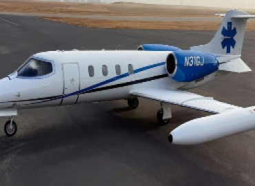 Wichita Team Prepares Learjet for Non-Destructive Testing
