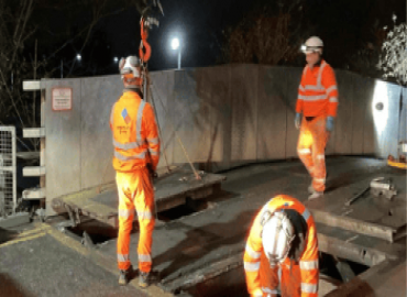 NDT Survey Completed on Stoke Road Railway Bridge