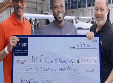 NDT Quality Training and Victor Kilo Fund Award First Aviation Maintenance Scholarship