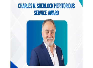 ASNT Honors Dr. Shant Kenderian with Charles N. Sherlock Meritorious Service Award