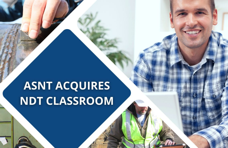 Acquisition of NDT Classroom Bolsters NDT Training Portfolio