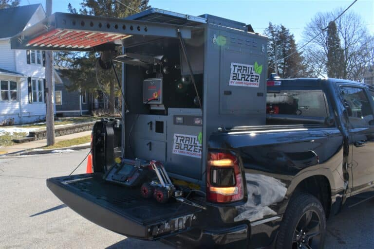 New Green Option for TrailBlazer Enclosure for Sewer Inspections