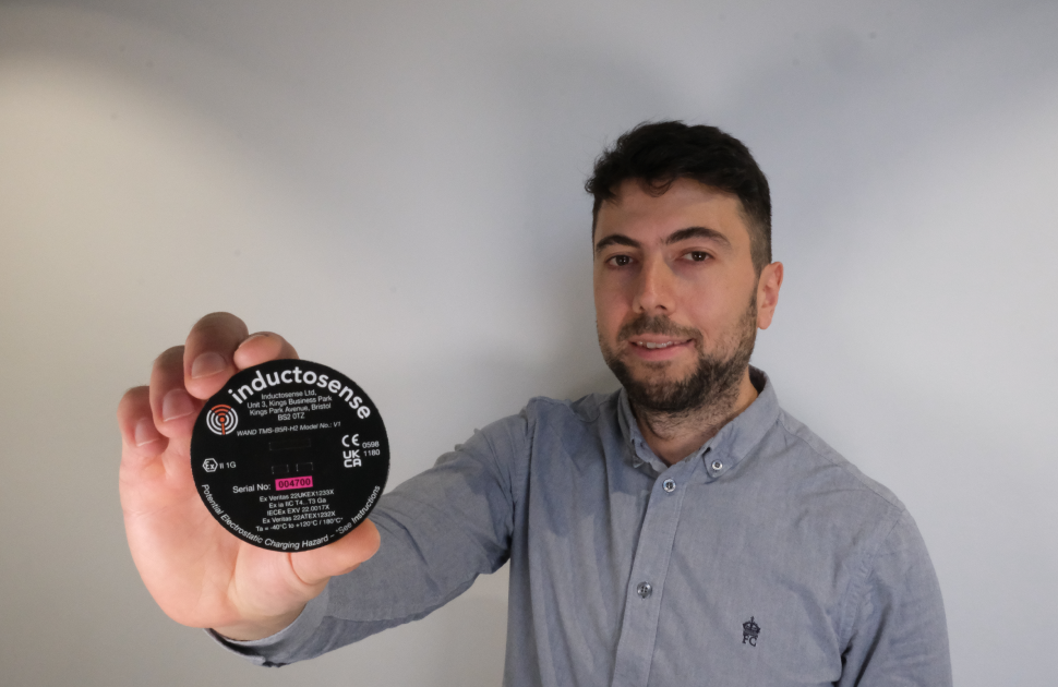 Inductosense launches higher temperature sensor for wall thickness monitoring up to 180°C