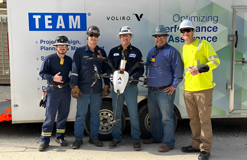 Voliro Collaborates with Acuren, MISTRAS, and TEAM, the Top Three NDT Inspection Service Providers in the US