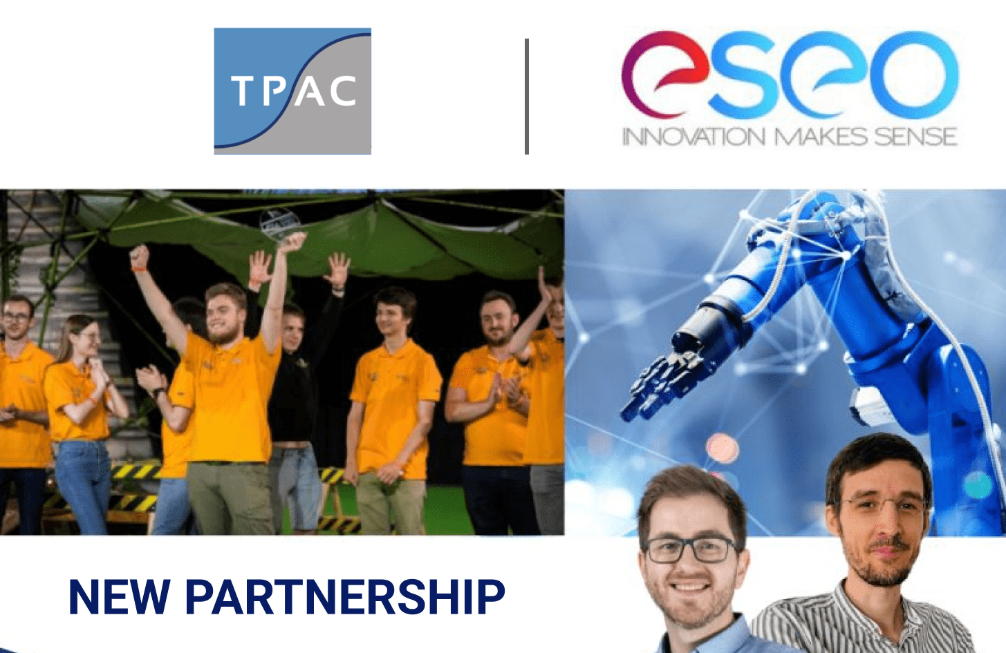 TPAC Announces Partnership with ESEO, Strengthening Ties with ESEO Robot Club
