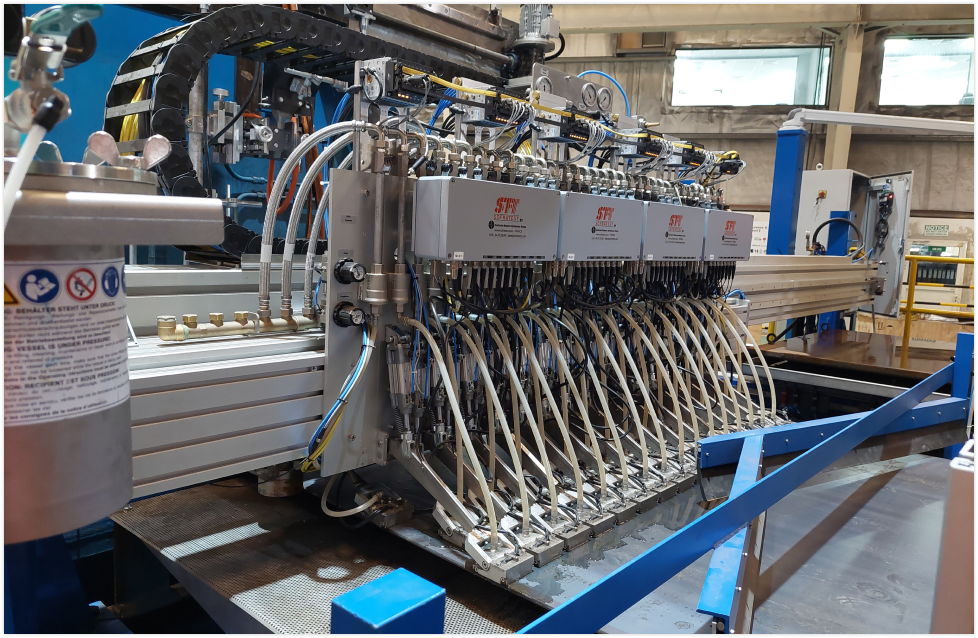 Inspection of ERW and SAW strips to detect lamination defects by using Ultrasonic technology