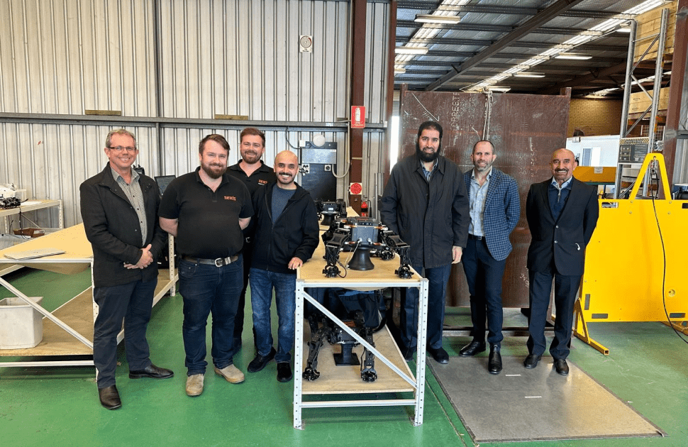 Nexxis Welcomes SABIC Team for Collaboration on Custom-Built ROV Robotic Crawler