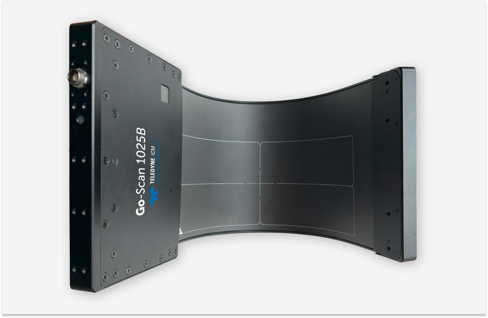 Teledyne ICM introduces new bendable portable detectors: Go-Scan 1025B & 1043B