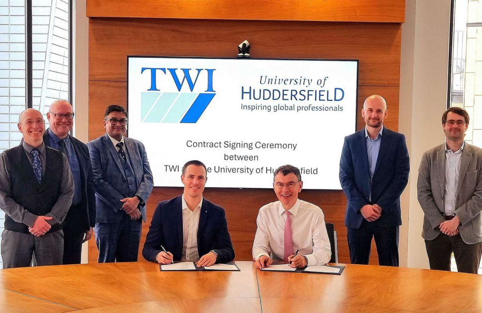 University of Huddersfield and TWI Announces Partnership to Drive Innovation