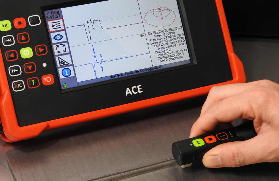 ETher NDE introduces the next generation of ACFMT inspection technology - the ACE