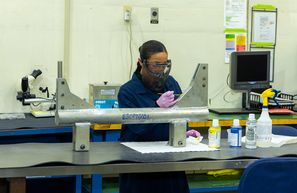 Edwards AFB NDI Team Completes B-52 Inspection Ahead of Schedule