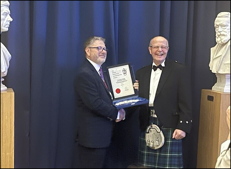 BINDT Honours Bill Brown with Lifetime Achievement Award