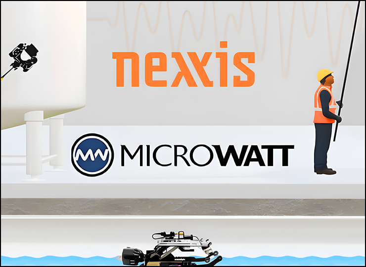 Microwatt Partners with Nexxis to Advance Robotic and NDT Inspection Technologies