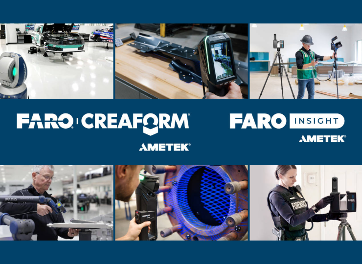 FARO and Creaform Combine to Restructure Into Two New Units