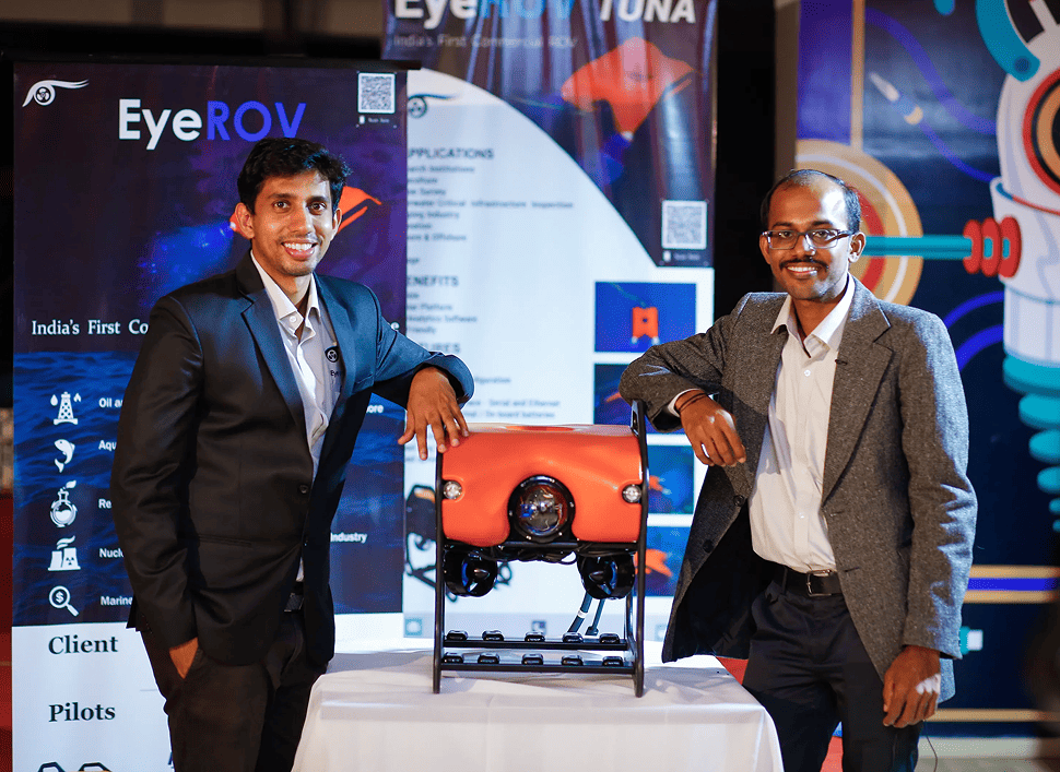 Marine Robotics Startup EyeROV Raises ₹13 Crore in Pre-Series A Funding Round