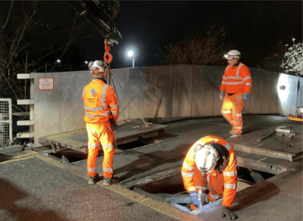 NDT Survey Completed on Stoke Road Railway Bridge