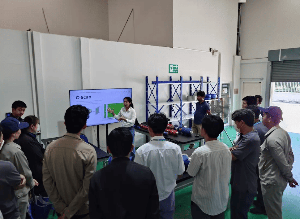 Dexon Showcases Advanced Pipeline NDT Technologies to PTT