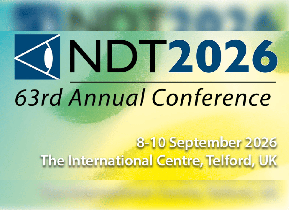 Registration Opens for 63rd Annual British Conference on Non-Destructive Testing