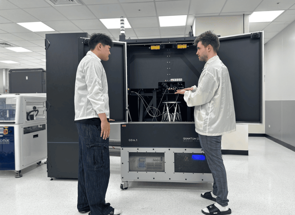 QuantumDiamonds Deploys Quantum Sensing-Based NDT System at iST Taiwan