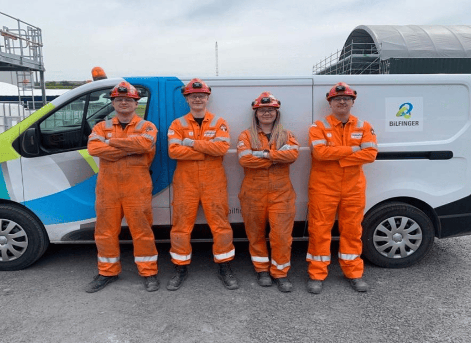 Twelve Apprentices Join Bilfinger’s NDT Training Programme at Hinkley Point C