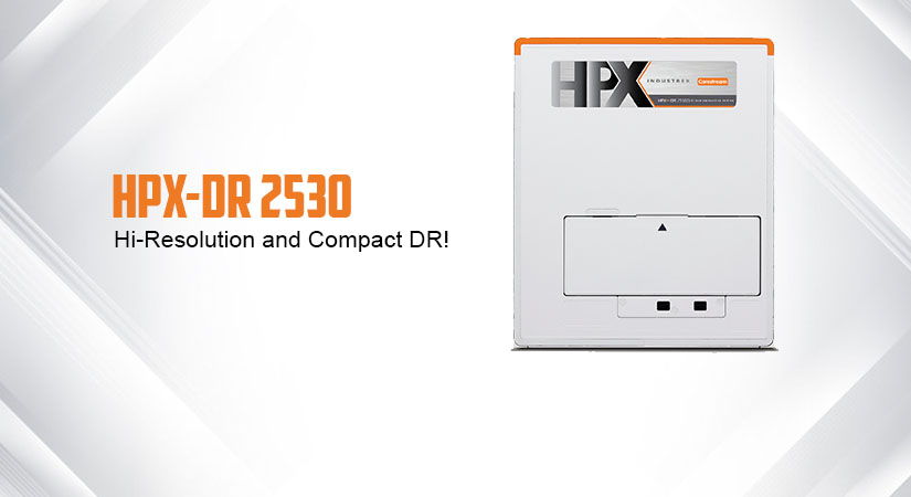 New HPX-DR 2530 Hi-Resolution and Compact DR!