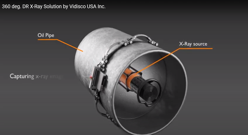 Vidisco offers new solution for X-Ray scanning of large diameter pipes