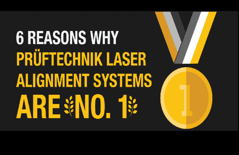 6 reasons why PRÜFTECHNIK laser alignment systems are No. 1