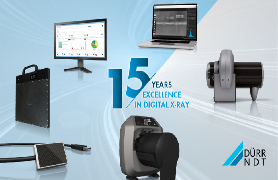 DÜRR NDT Celebrates 15 Years of Excellence in Industrial Digital Radiography