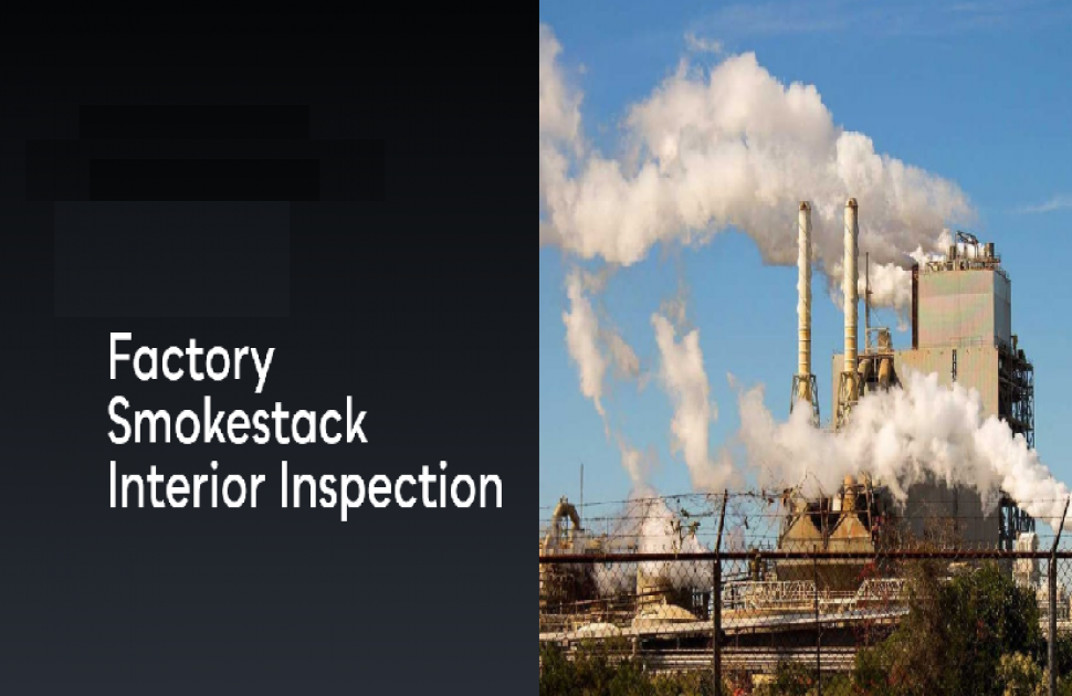 Factory Smokestack Interior Inspection