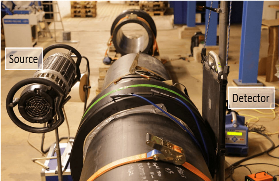 INSPECTA USING THE VIDISCO SOLUTION FOR DIGITAL RADIOGRAPHY PIPE INSPECTION