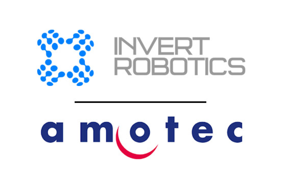 Invert Robotics partners with a Swiss-based amotec AG