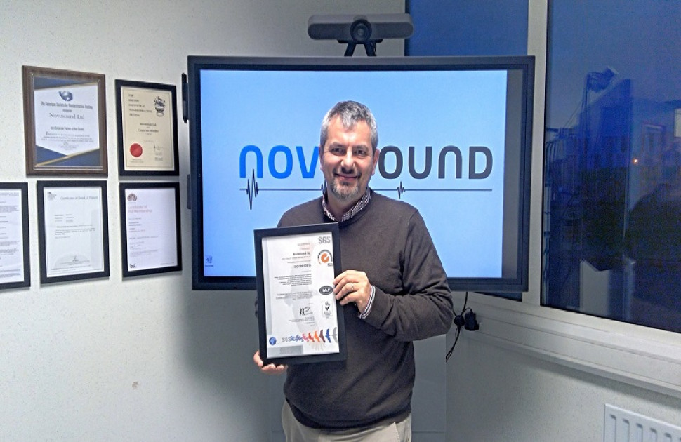 ISO 9001:2015 Certification marks latest milestone for Novosound