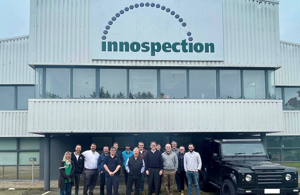 SONOMATIC LIMITED COMPLETES ASSET PURCHASE OF INNOSPECTION