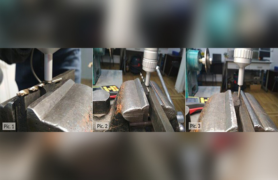Test: Checking the Hardness of a Drill with 3 mm (0,11 inches) Diameter