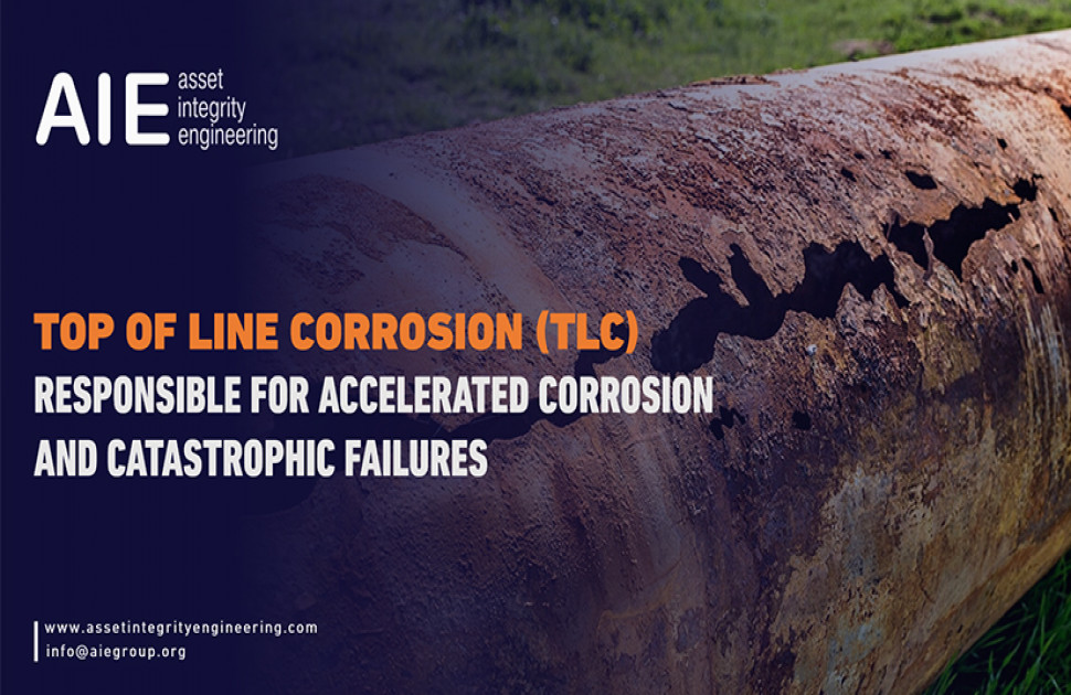 What is top of the line corrosion (TLC)?