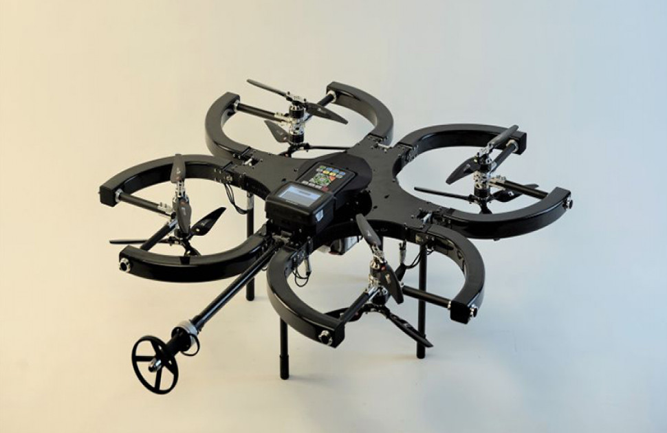 Ultrasonic Drone Inspections Take NDT Safety to New Heights
