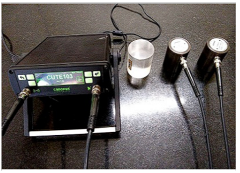 Ultrasonic pulse velocity testing of concrete