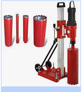 Concrete core drilling machine